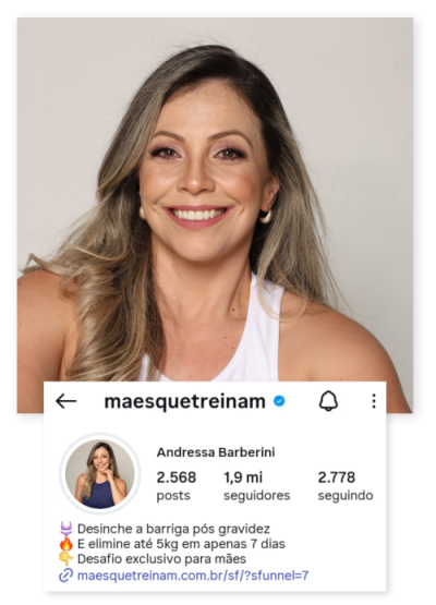 Andressa Barberini e Perfil Instagram